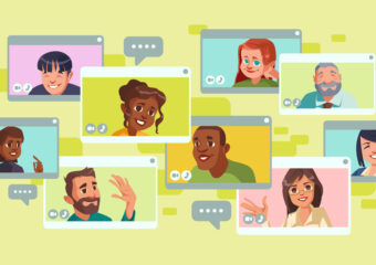Imagem ilustrativa da solução Colaborando no Google Apresentações