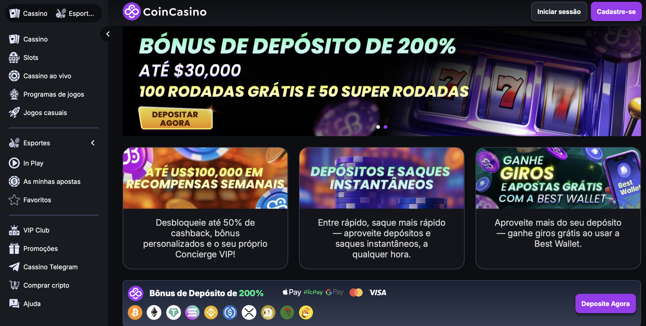 cassino online CoinCasino